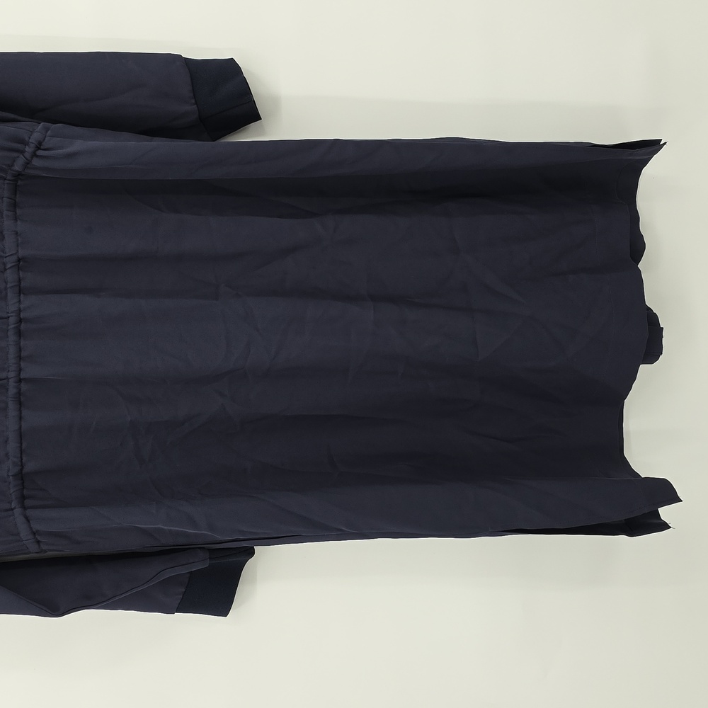 Theory Silk Midnight Blue Button-Up Dress Womens Size S - Picture 6 of 8